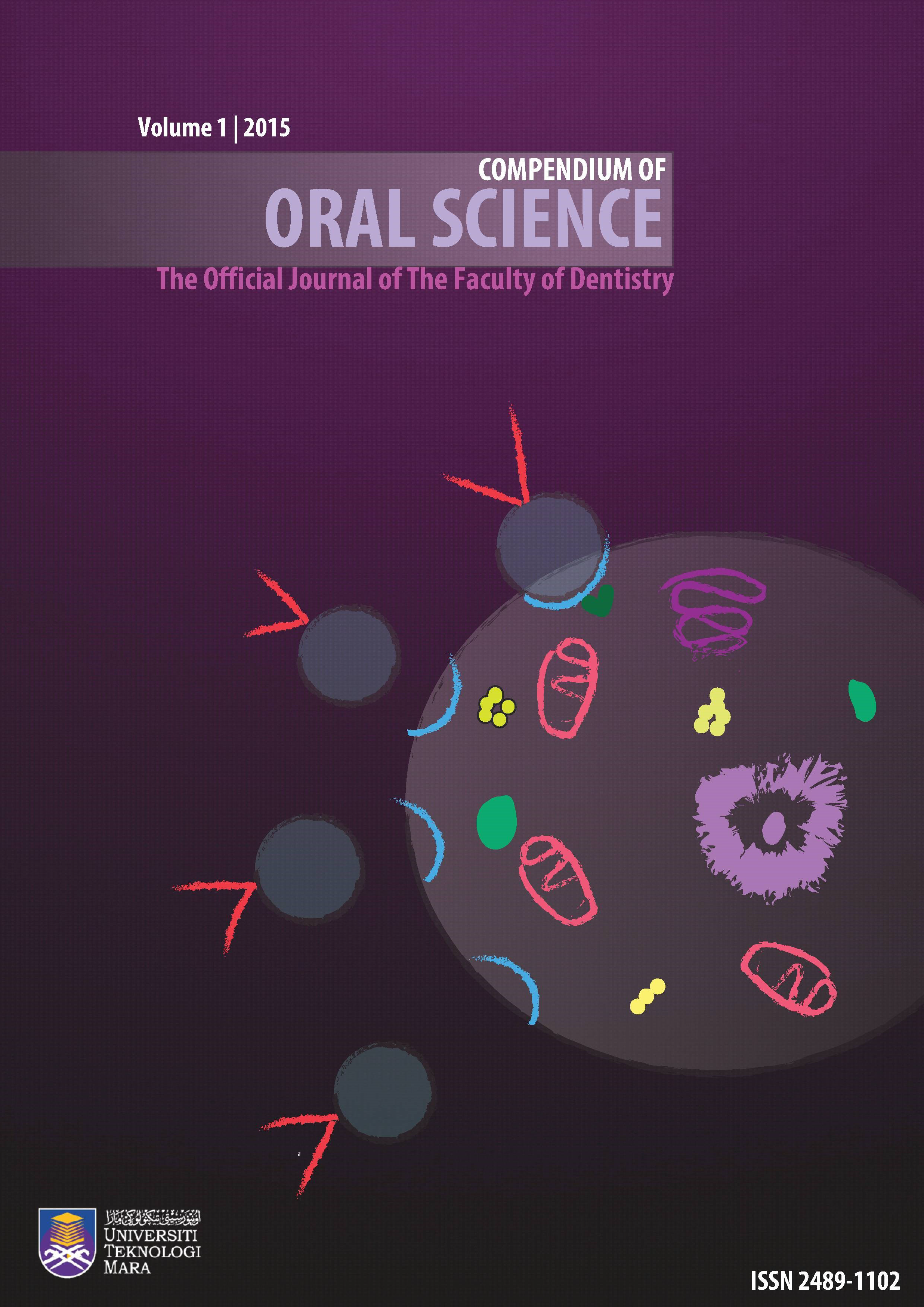 Compendium of Oral Science Cover 2015