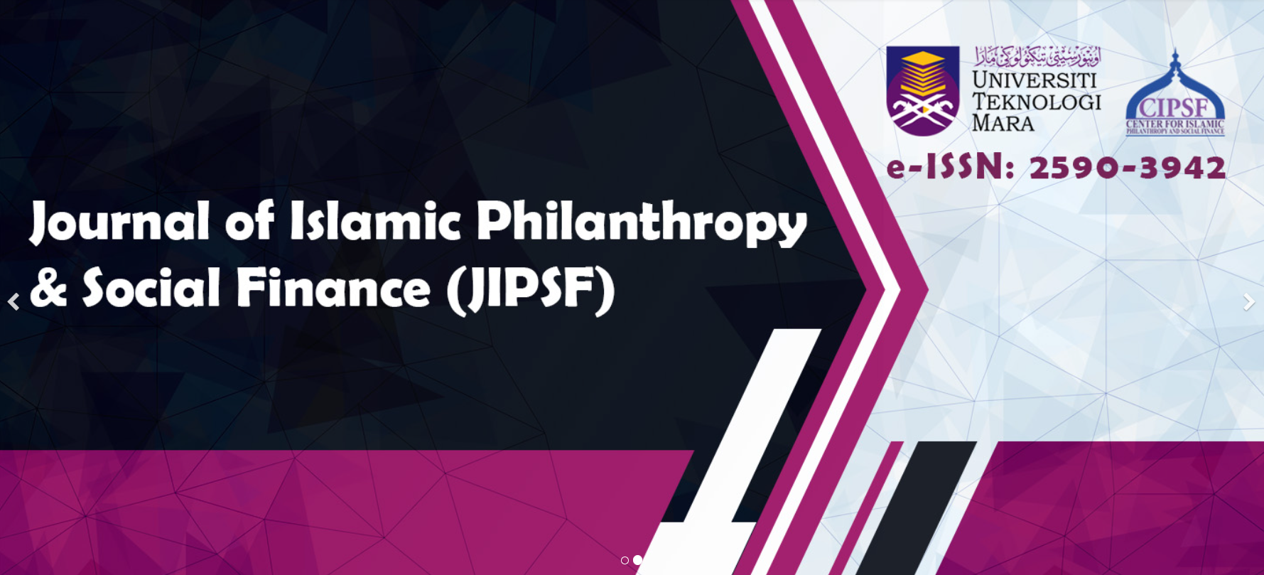 Journal of Islamic Philanthropy & Social Finance